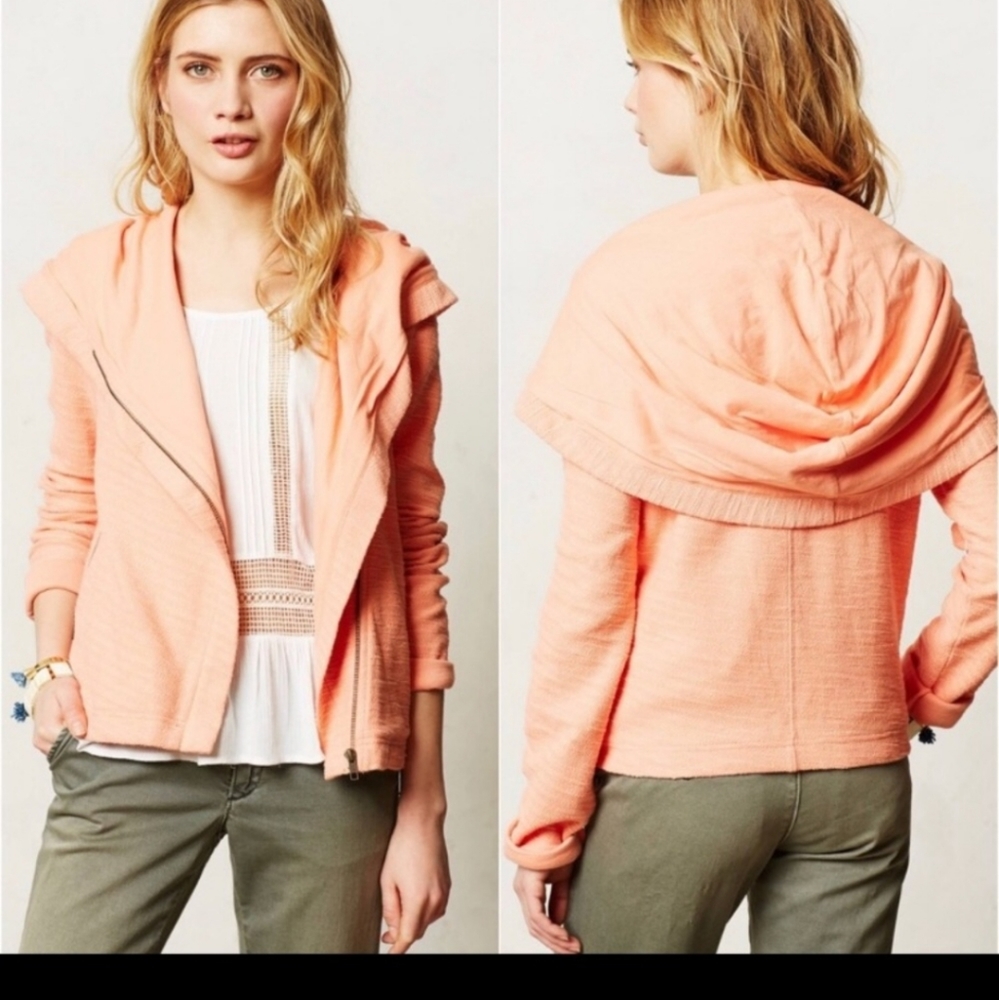 Anthropologie Saturday/SundayMoto Zipper Hoodie